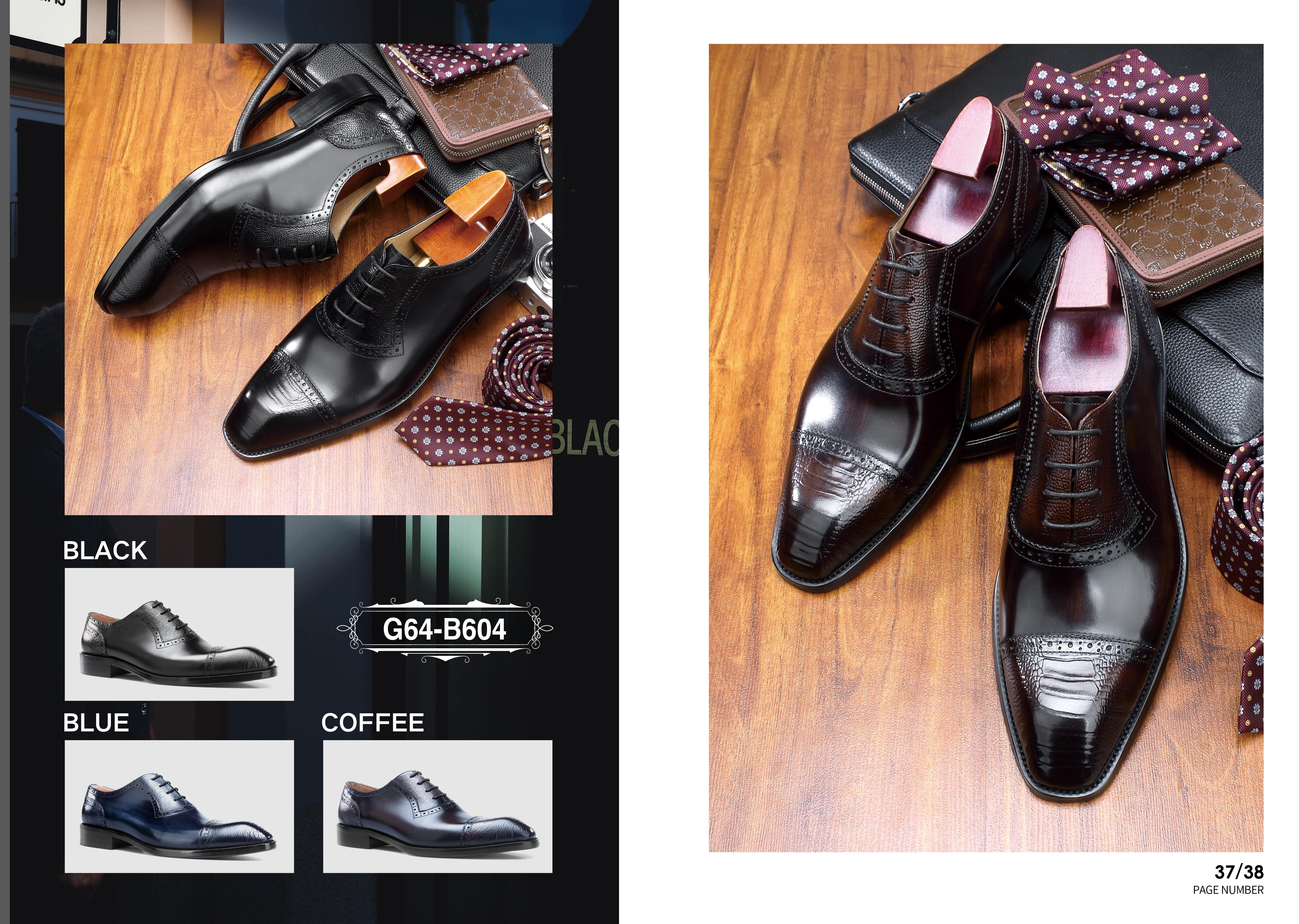 Wholecut Derby Shoes