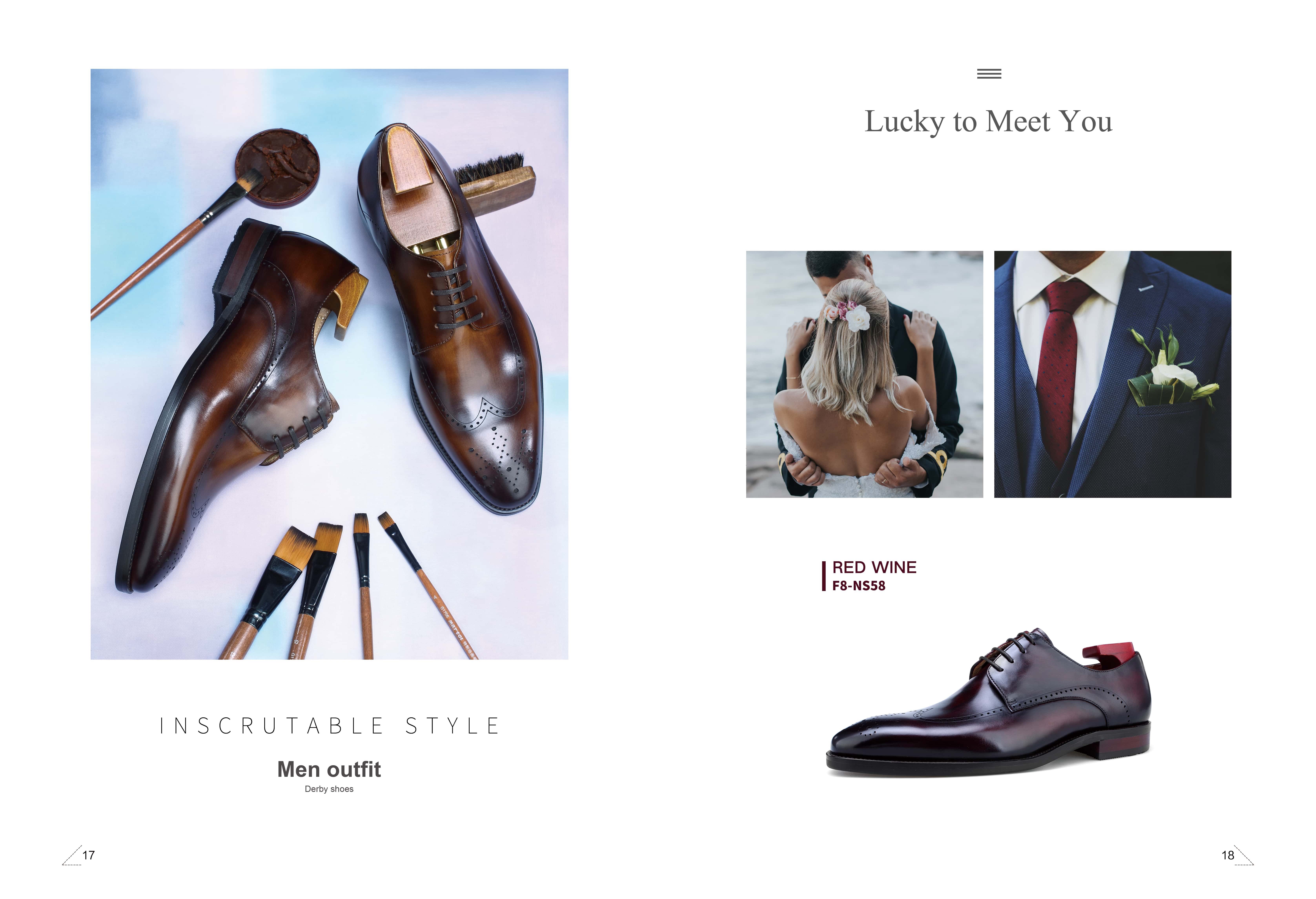 open lacing derby shoes handmade