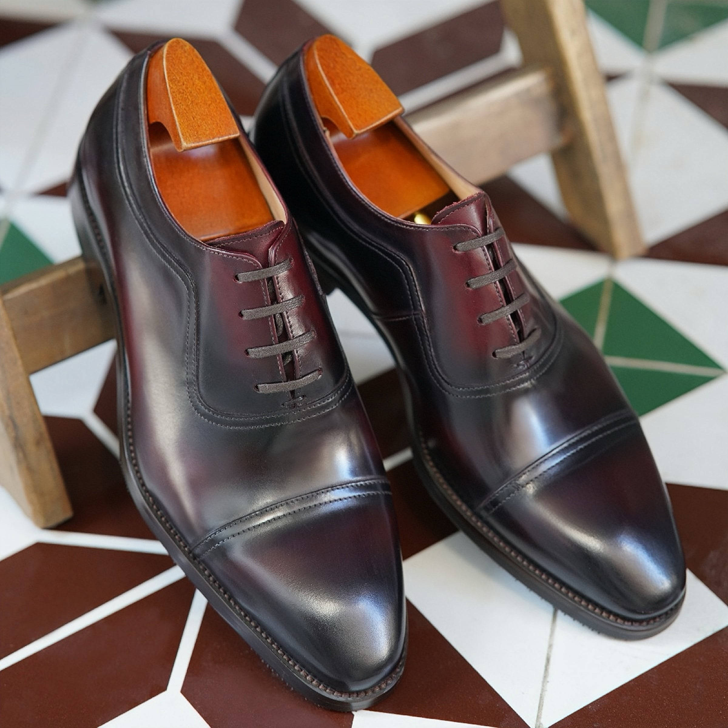 PAKERBONT Premium Leather Men's Genuine Leather Handmade Shoes F8-NS4